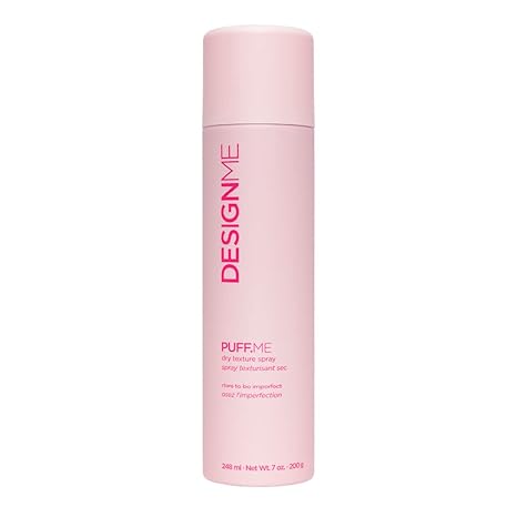 Design.Me Puff.Me Dry Texturizing Spray 7oz large bottle for volume and texture at Pasadena hair salon