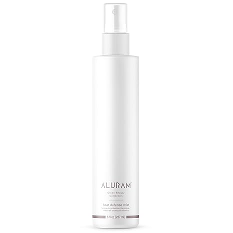 Aluram Heat Defense Mist 8oz bottle protects hair from heat Pasadena salon