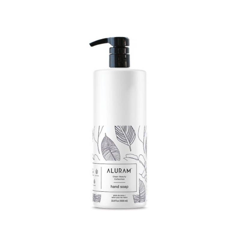 Aluram Hand Soap 33.8oz large bottle skin care at Pasadena Aveda salon