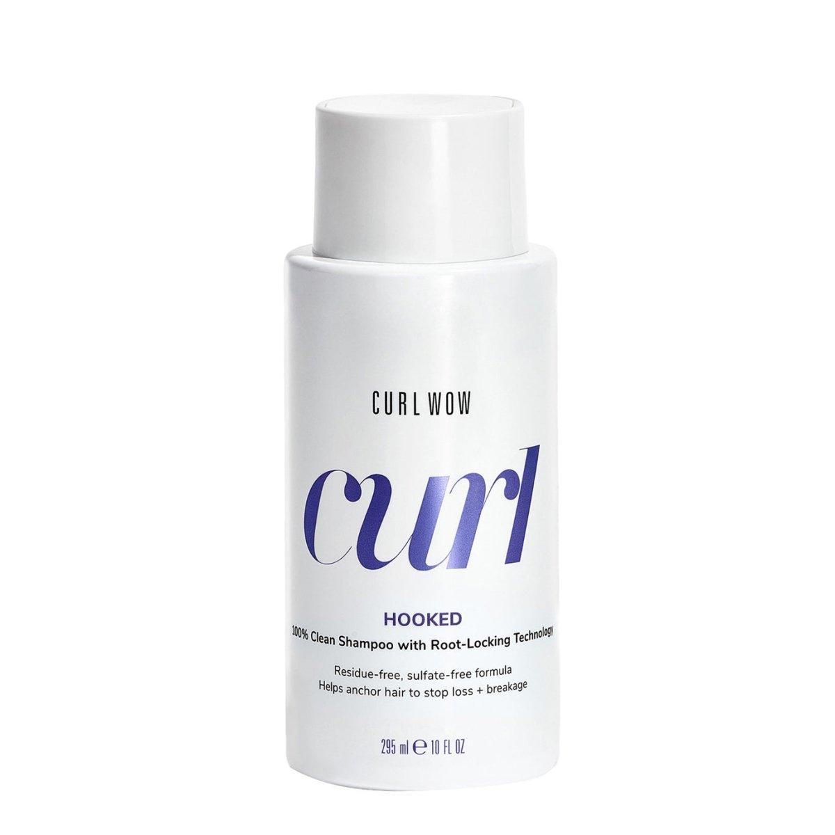 Color Wow Curl Wow Hooked Clean Shampoo 10oz bottle front at Pasadena Aveda salon