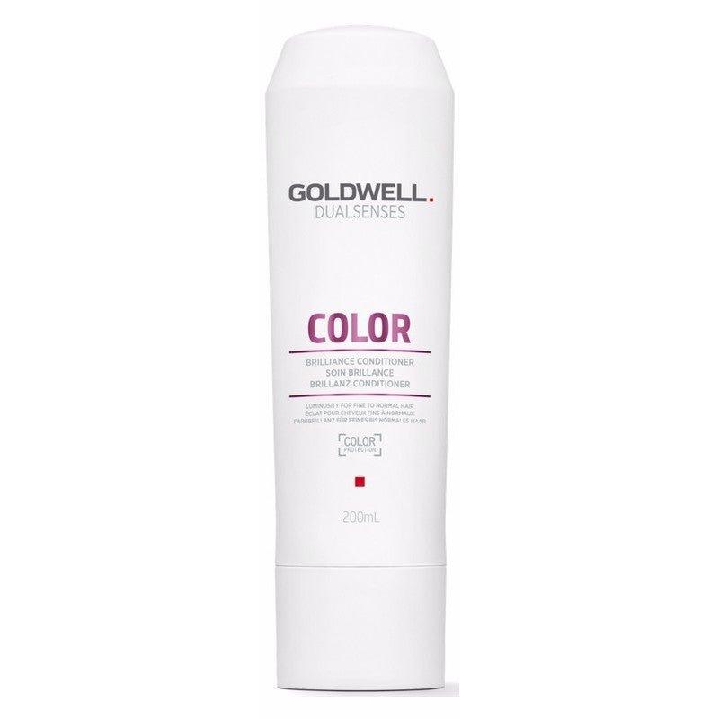 Goldwell DualSenses Color Brilliance Conditioner bottle front view at Pasadena Aveda salon
