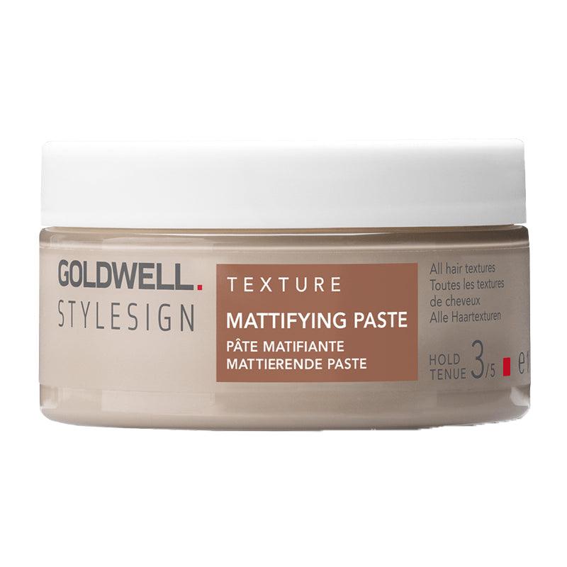 Goldwell Stylesign Mattifying Paste 3.3oz matte finish styling paste at Pasadena hair salon