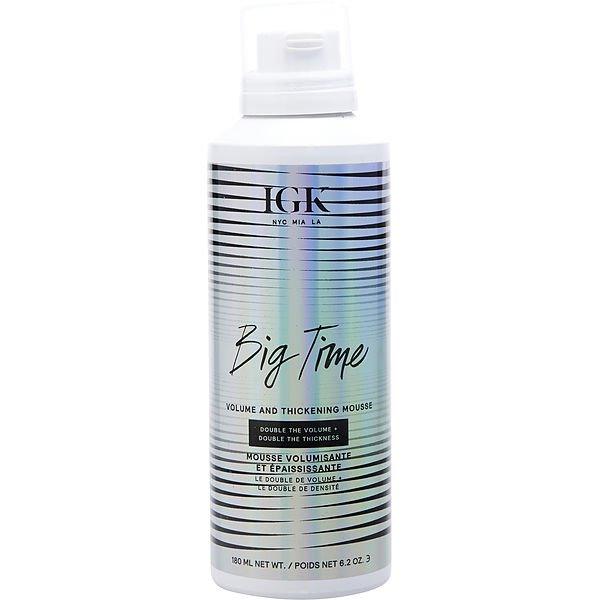 IGK Big Time Volume & Thickening Hair Mousse 6.2oz volumizing mousse at Pasadena Aveda salon