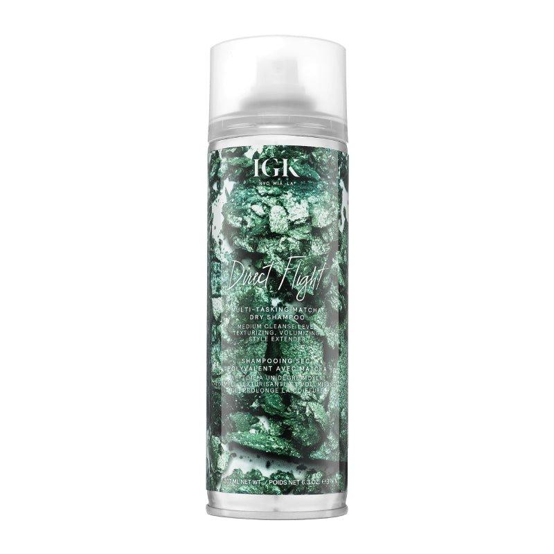 IGK Direct Flight Multi-tasking Dry Shampoo 6.3 oz bottle for fresh hair Pasadena salon