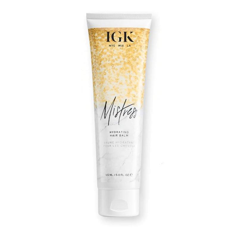 IGK Mistress Hydrating Hair Balm 5 oz jar for dry hair hydration Pasadena salon