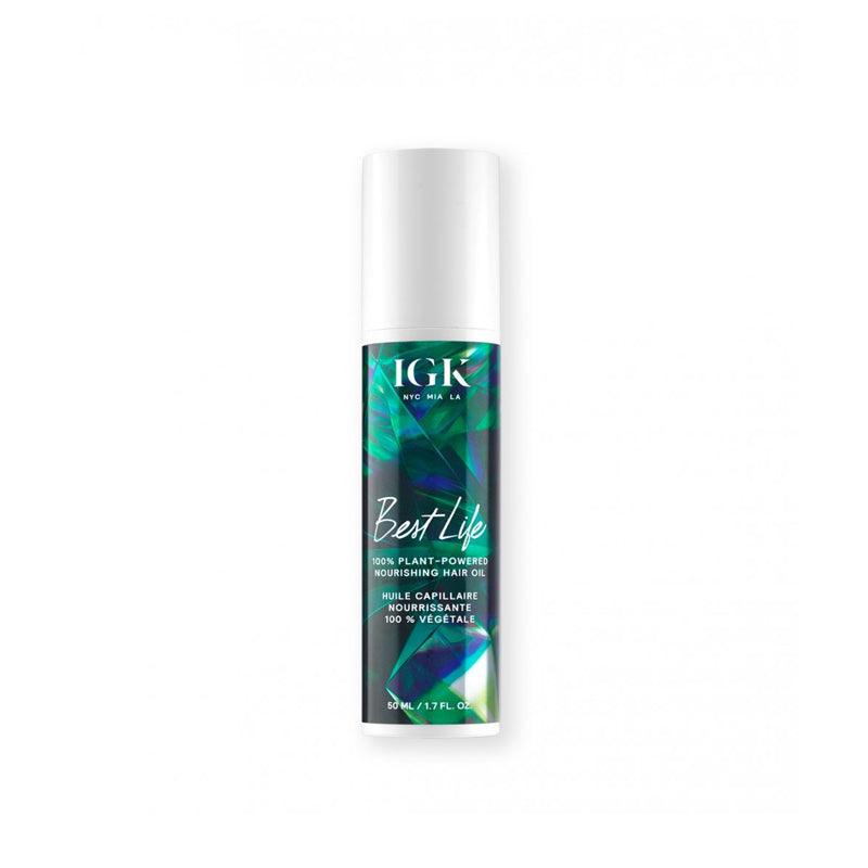 IGK Best Life 100% Plant-Powered Nourishing Hair Oil 1.4oz hair oil at Pasadena hair salon