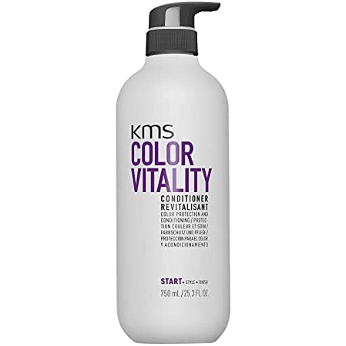 KMS ColorVitality Conditioner 25.3oz bottle for color care at Pasadena hair salon