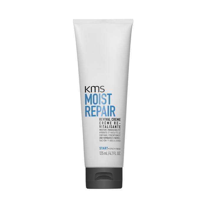 KMS MoistRepair Revival Creme 4.2 oz jar for hair repair styling at Pasadena Aveda salon