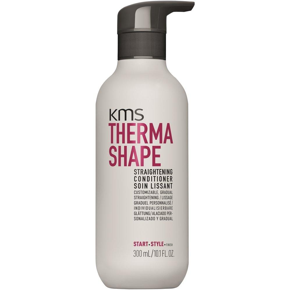 KMS ThermaShape Straightening Conditioner 10.1 oz bottle for smooth hair at Pasadena Aveda salon