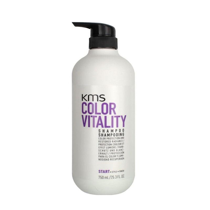 KMS Color Vitality Shampoo 25.3oz bottle for color protection at Pasadena salon