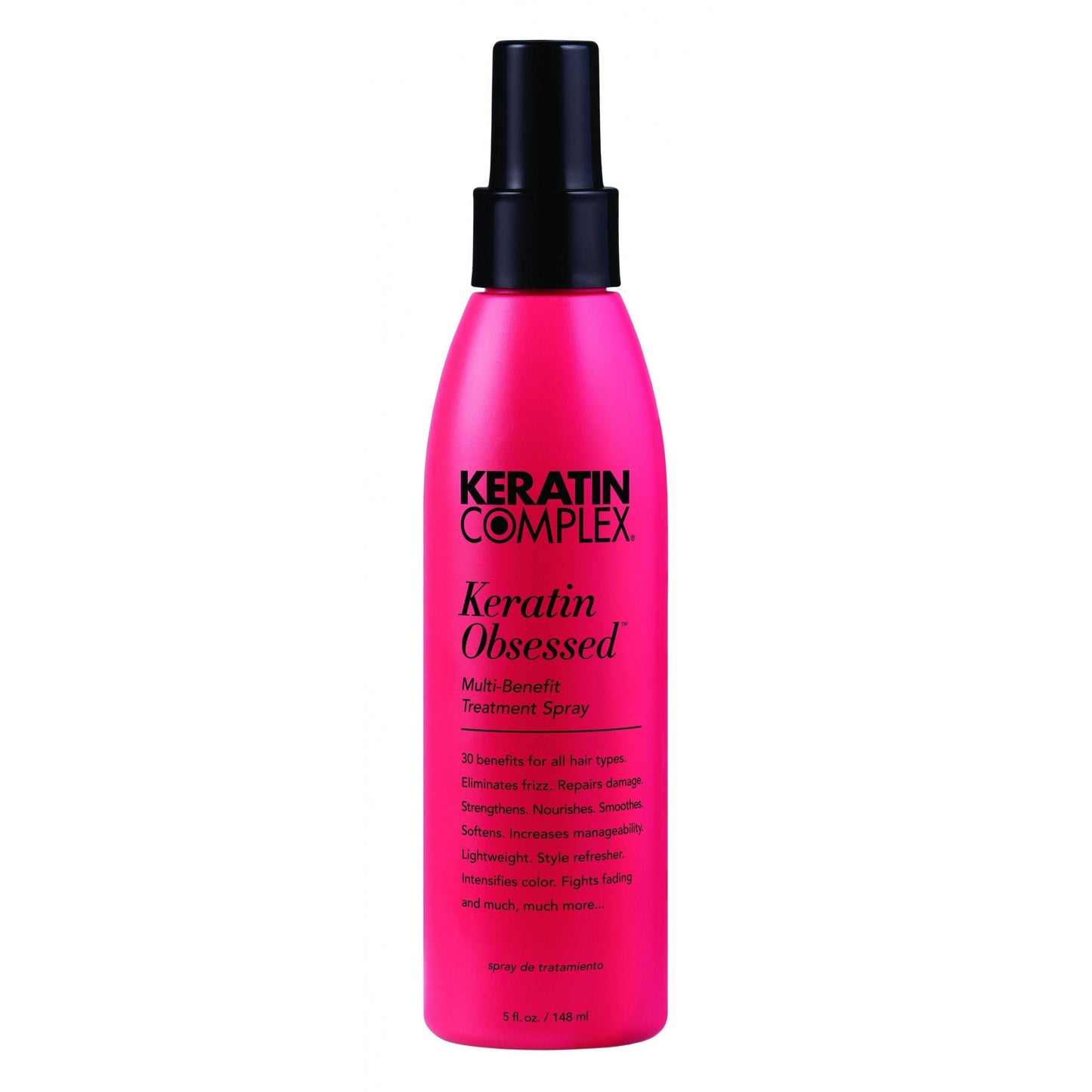 Keratin Complex Keratin Obsessed 5oz bottle for keratin hair care at Pasadena salon