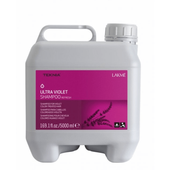 Lakme Ultra Violet Shampoo 169oz large bottle at Pasadena Aveda hair salon