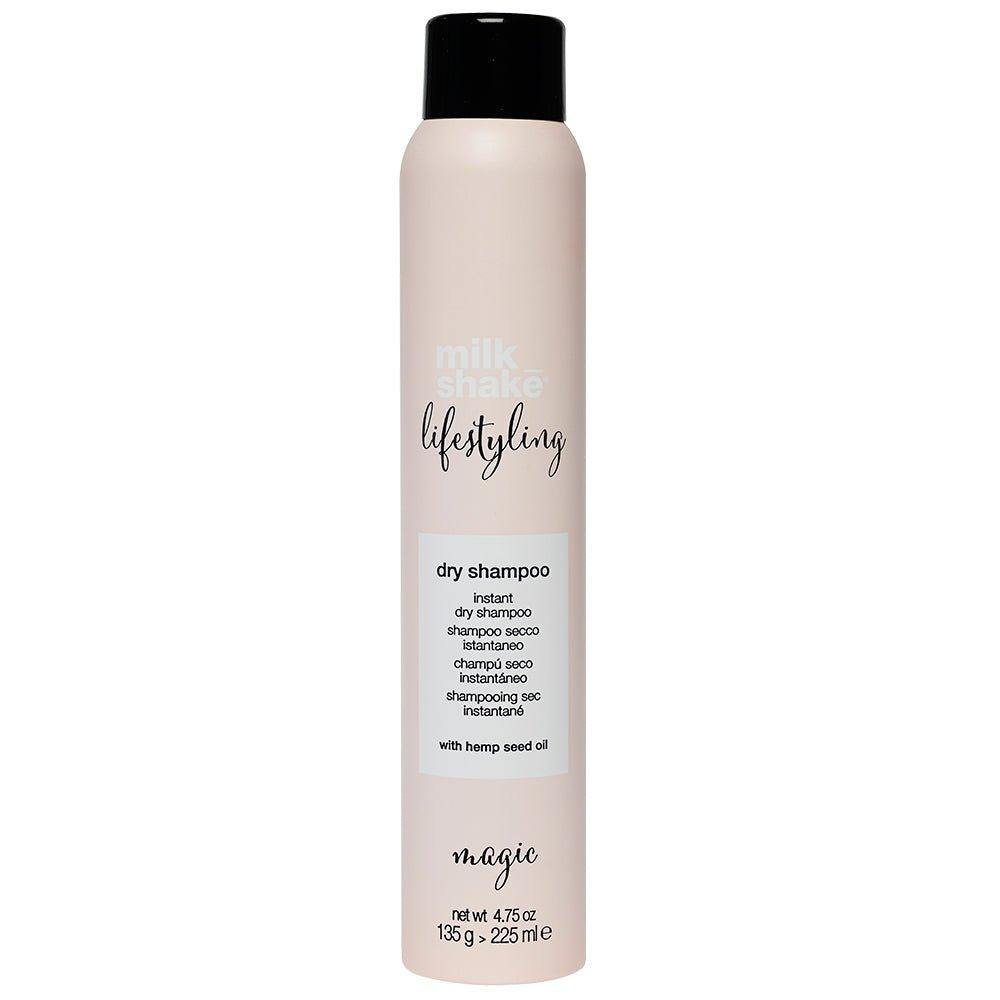 Milk Shake Dry Shampoo 4.7 oz aerosol can for refreshing hair at Pasadena Aveda salon
