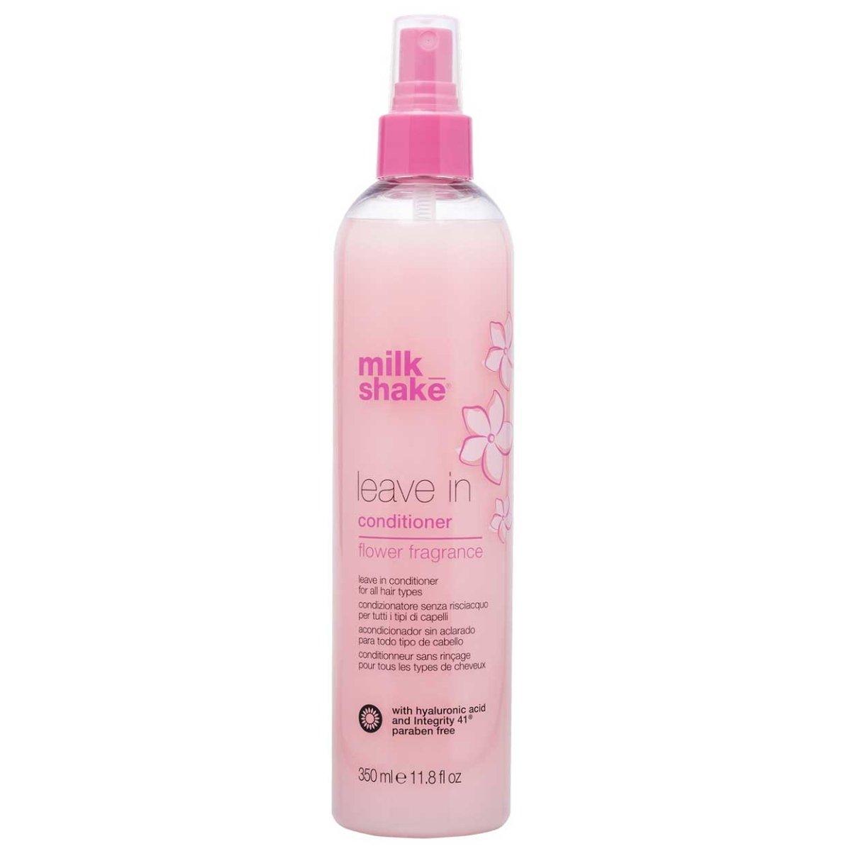 Milk Shake leave in conditioner flower 11.8 oz bottle for floral hair care at Pasadena salon
