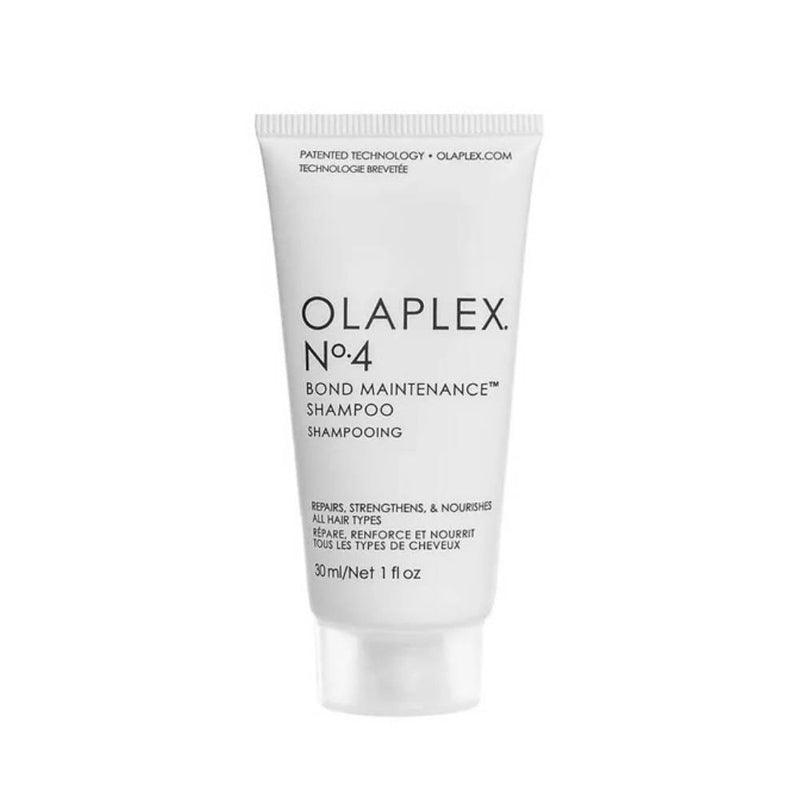 Olaplex Bond Maintenance shampoo No. 4 1 oz travel size for bond repair Pasadena Aveda salon