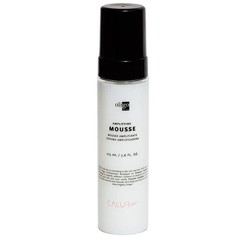Oligo Amplifying Mousse 7.6oz bottle for hair volume and hold at Pasadena hair salon