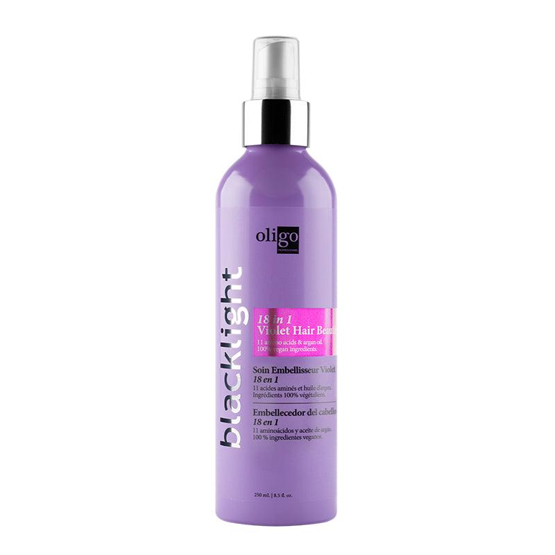 Oligo Blacklight Violet 18 in 1 Hair Beautifier 8.5oz for color protection at Pasadena hair salon
