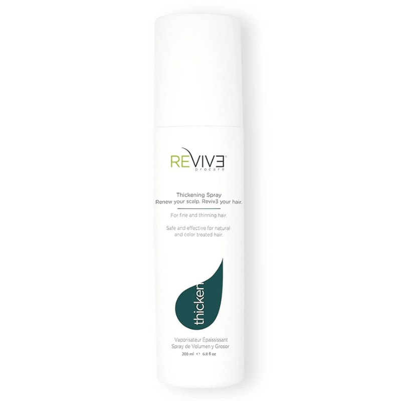 Revive THICKEN Thickening Spray 6.8oz bottle for fuller hair at Pasadena Aveda salon