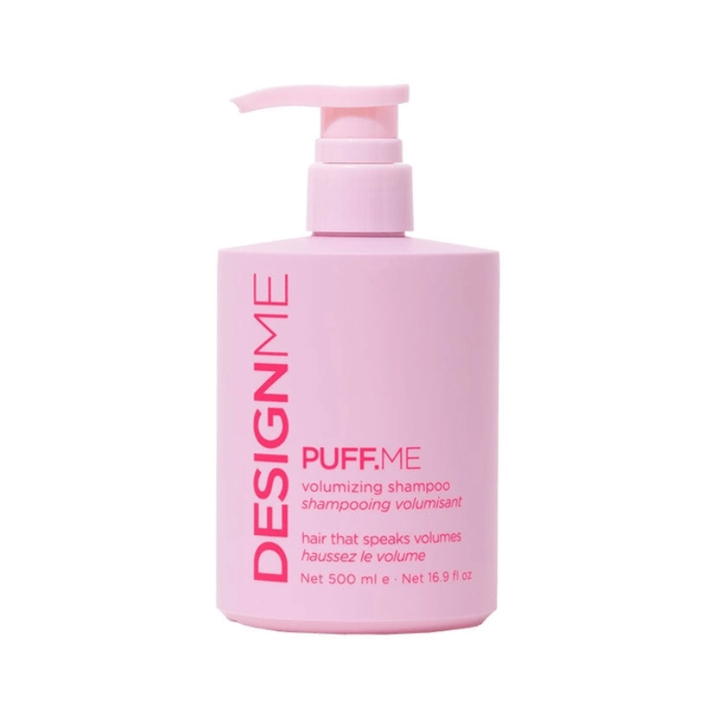 Design.Me Puff.Me Volume Shampoo 16.9oz large bottle for volume hair care at Pasadena Aveda salon