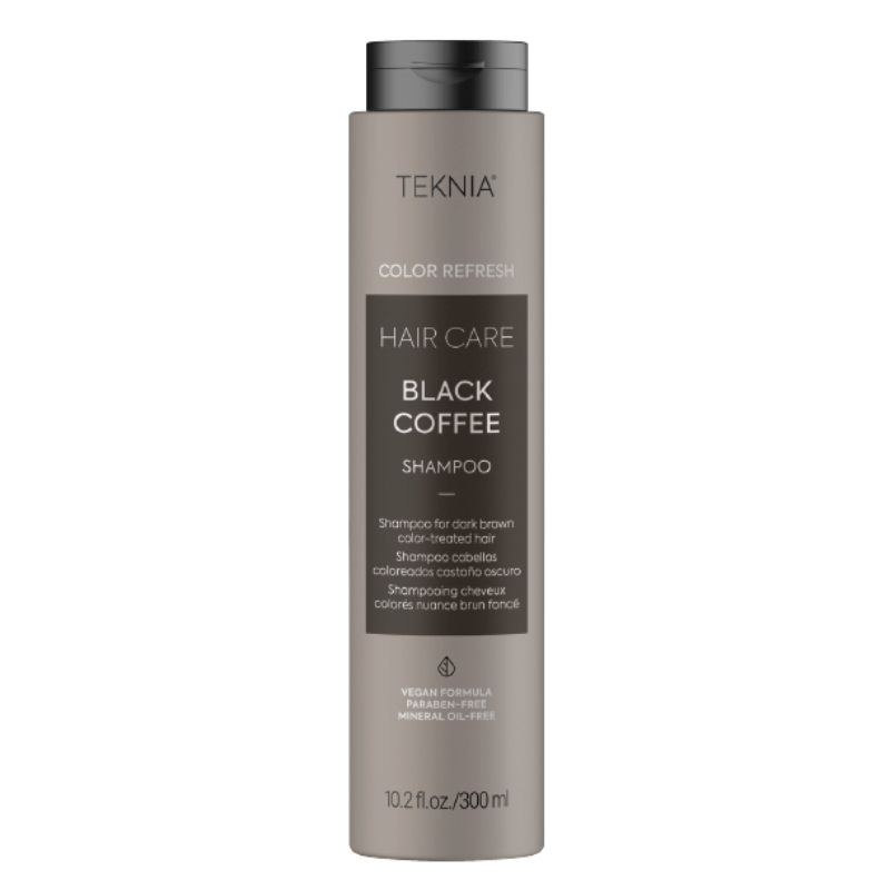 Lakme Black Coffee Color Refresh Shampoo 10.2oz bottle for color maintenance at Pasadena hair salon
