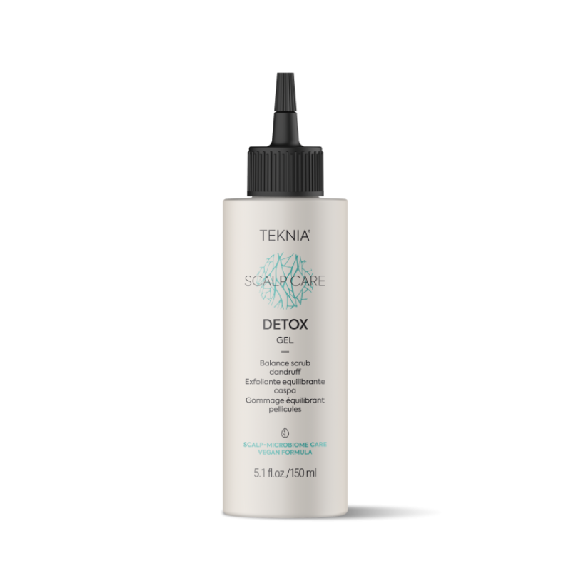 Lakme Teknia Scalp Care Balance Scrub Gel 5.1 oz jar at Pasadena Aveda salon