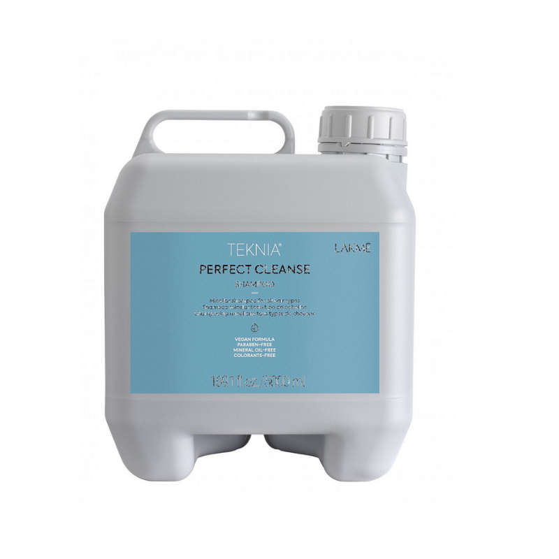 Lakme Perfect Cleanse Shampoo back label close up Pasadena Aveda salon