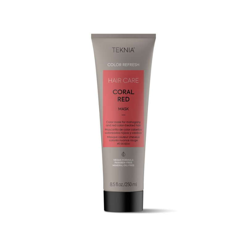 Lakme Teknia Coral Red Refresh Treatment 8.4oz bottle at Pasadena hair salon