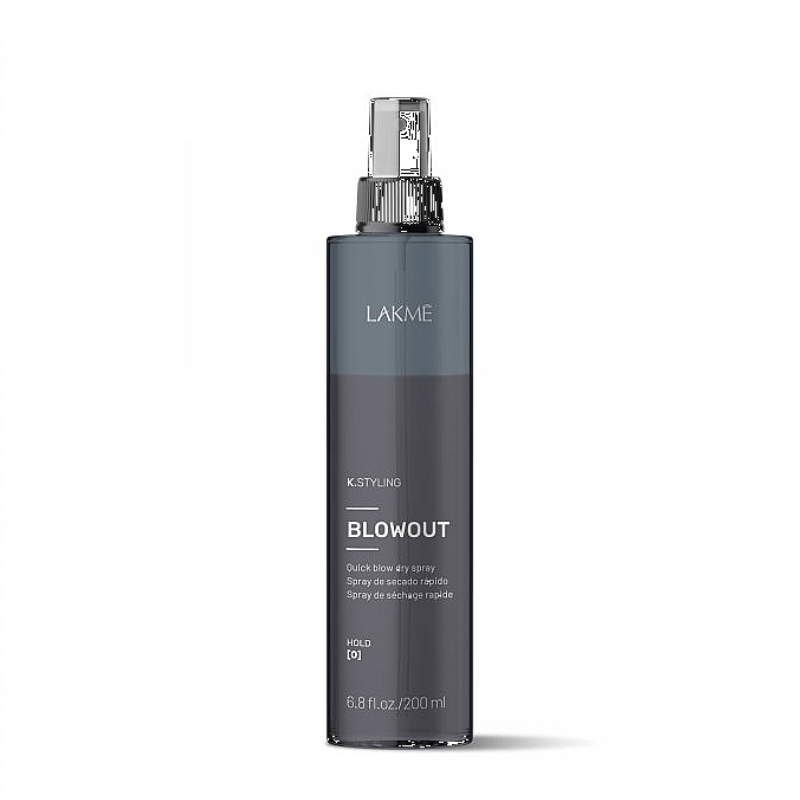 Lakme Blowout Quick Blow Dry Spray 6.8oz bottle for fast drying at Pasadena Aveda hair salon