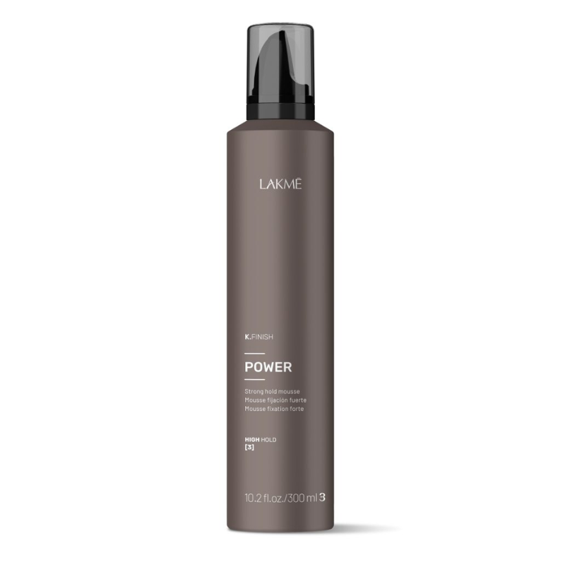 Lakme K Finish Power Strong Hold Mousse 10.2oz for strong hold styling Pasadena hair salon