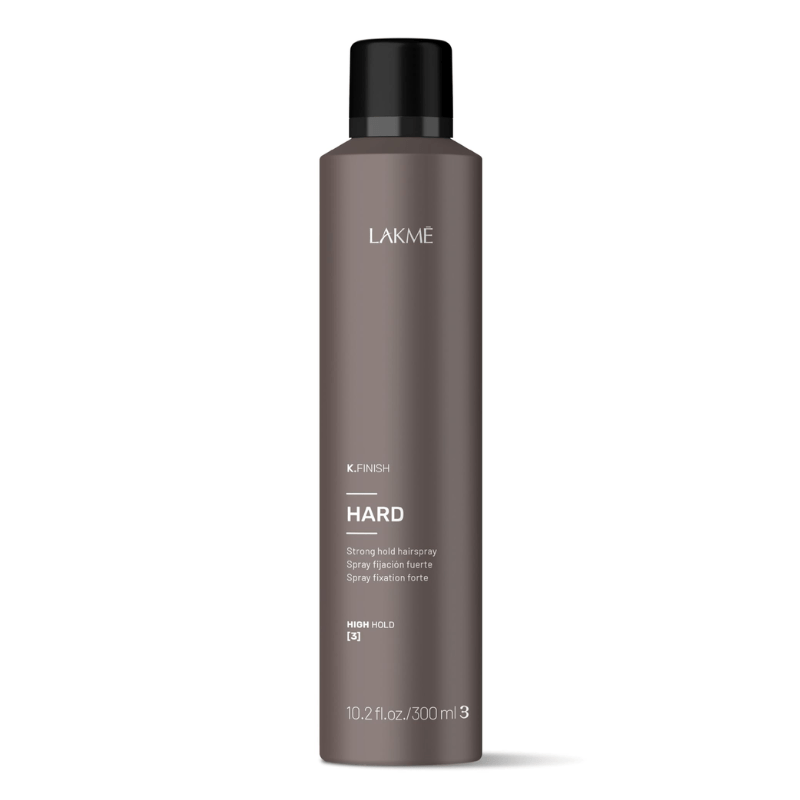 Lakme K Finish Hard Strong Hold Hairspray 10.2oz for firm hold hair styling Pasadena hair salon
