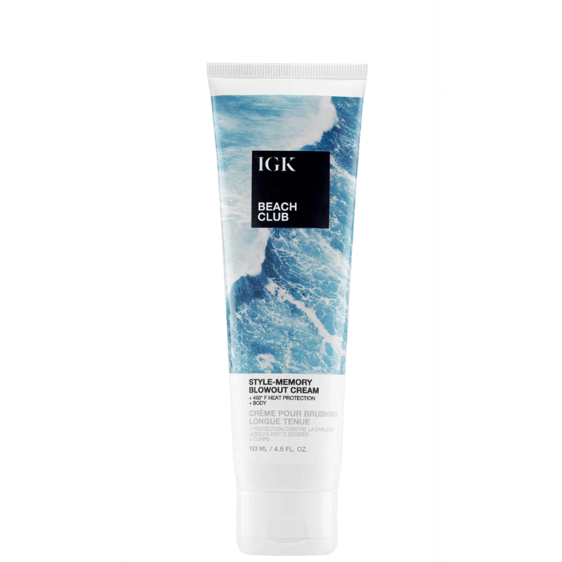 IGK BEACH CLUB Style-Memory Blowout Cream 4.5oz blowout cream at Pasadena hair salon