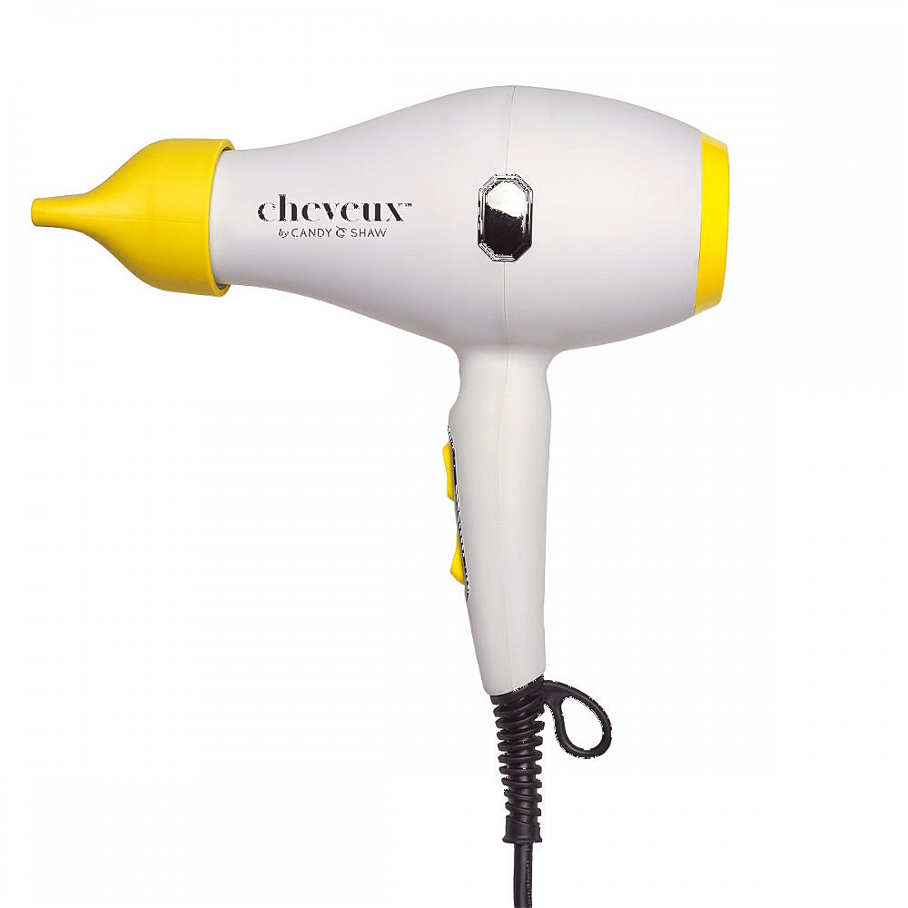 Sunlights Cheveux Hair Dryer white and yellow handheld hair tool Pasadena salon