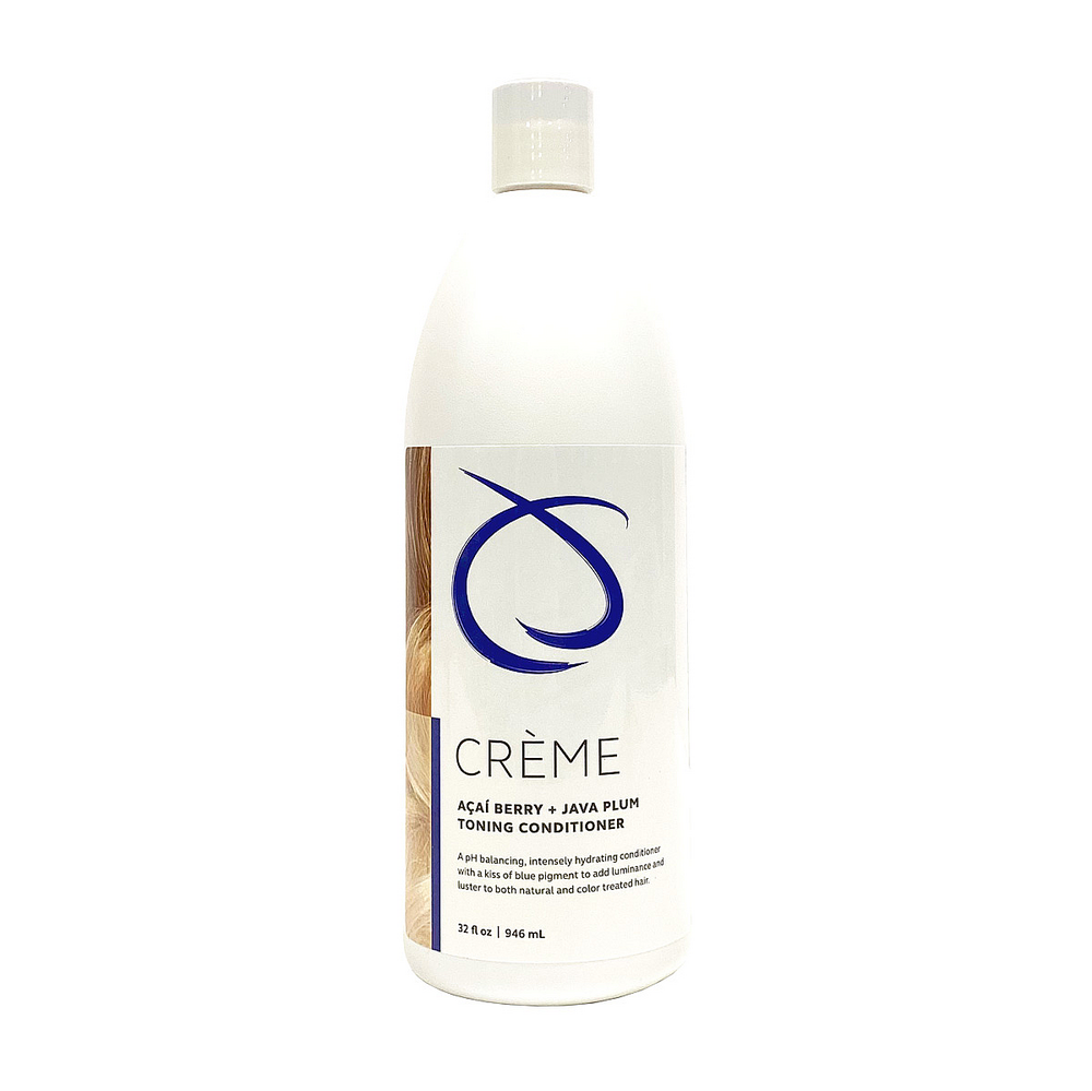 Sunlights Creme Toning Conditioner bottle detail shot hair care Pasadena Aveda salon