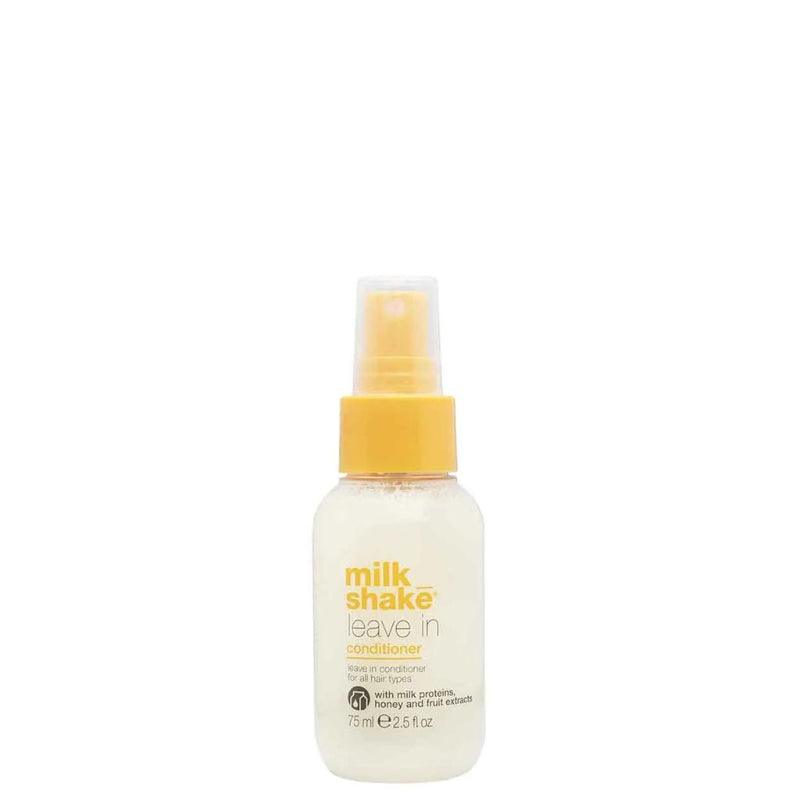Milk Shake leave-in conditioner 2.5 oz travel size bottle for hair care at Pasadena salon