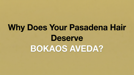 professional aveda hair care routine at Bokaos Aveda Salon & Spa, Pasadena CA