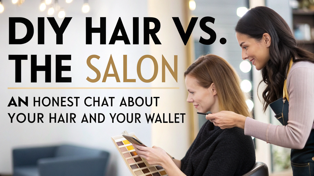 difference between diy hair and salon results pasadena