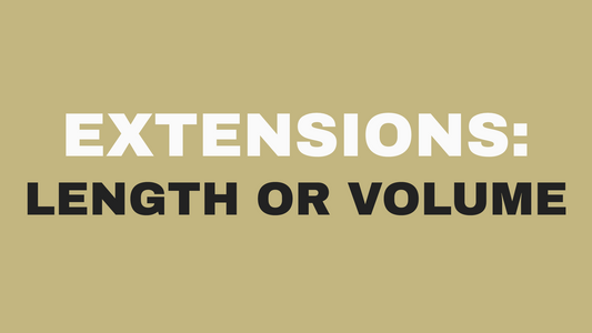 Hair extensions length vs volume guide at Bokaos, Pasadena CA