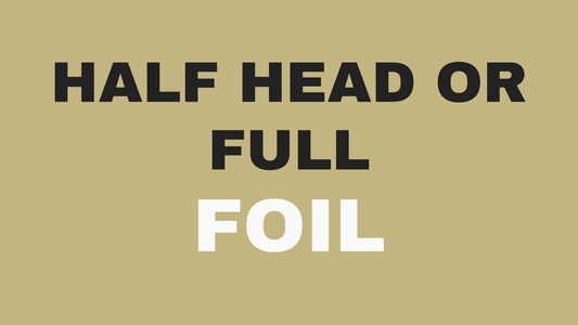 Half head foil vs. full head of foils guide at Bokaos, Pasadena CA.