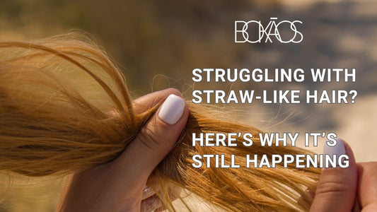 Hair repair treatment for hard-water damage at Bokaos Aveda Salon & Spa, Pasadena CA