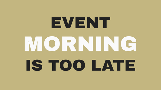 Why we won't book a big hair change on event morning at Bokaos, Pasadena CA.