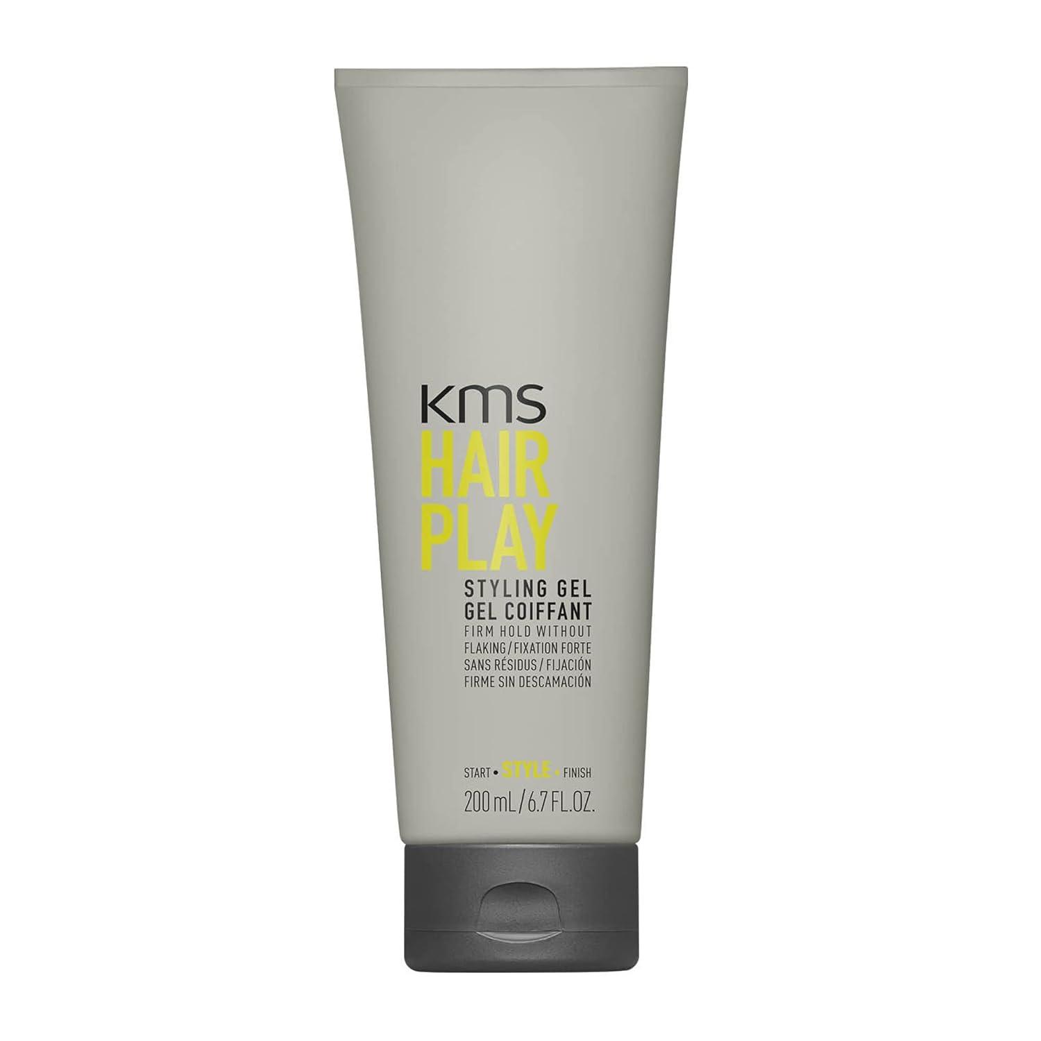 KMS HAIRPLAY Styling Gel 6.7 oz bottle for firm hold styling at Pasadena hair salon