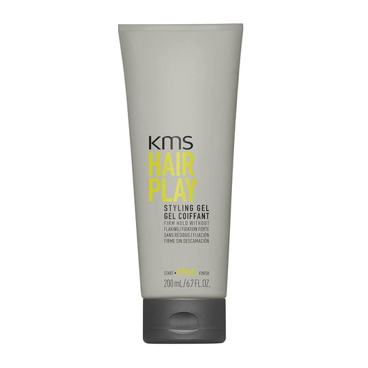 KMS HAIRPLAY Styling Gel 6.7 oz bottle for firm hold styling at Pasadena hair salon
