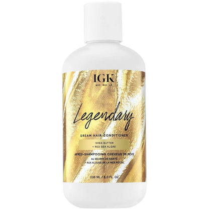 IGK LEGENDARY Dream Hair Conditioner bottle front for damaged hair Pasadena Aveda salon