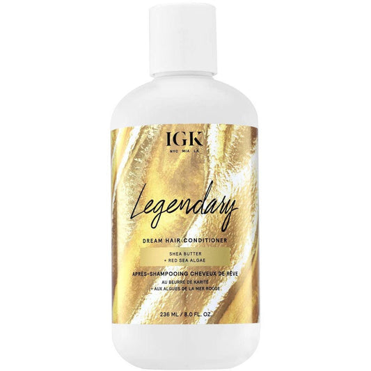 IGK LEGENDARY Dream Hair Conditioner bottle front for damaged hair Pasadena Aveda salon