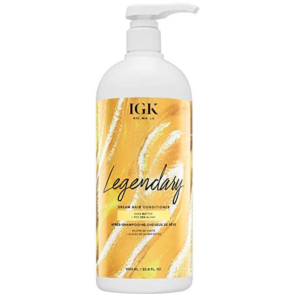 IGK LEGENDARY Dream Hair Conditioner bottle back label for hair repair Pasadena salon