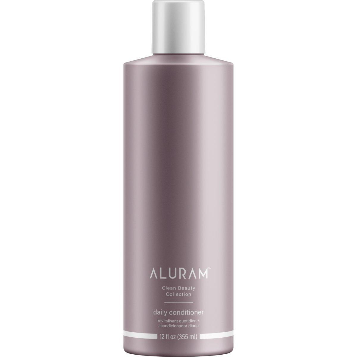 Aluram Daily Conditioner bottle front view hair care at Pasadena Aveda salon