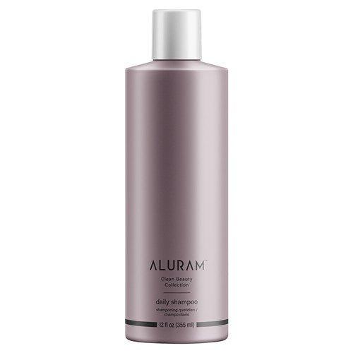Aluram Daily Shampoo front view bottle hair care at Pasadena Aveda salon