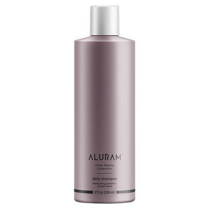 Aluram Daily Shampoo front view bottle hair care at Pasadena Aveda salon