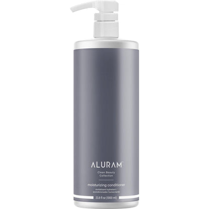Aluram Moisturizing Conditioner back label with ingredients Pasadena salon