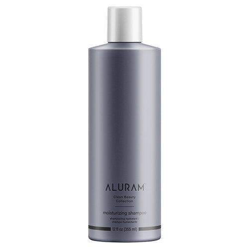 Aluram Moisturizing Shampoo front bottle view Pasadena Aveda hair salon